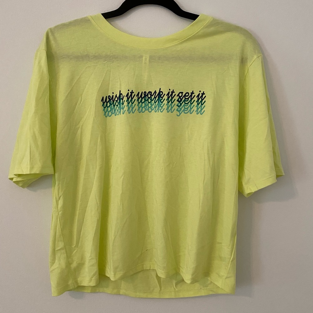 Wish It Work It Get It Fabletics Top Large